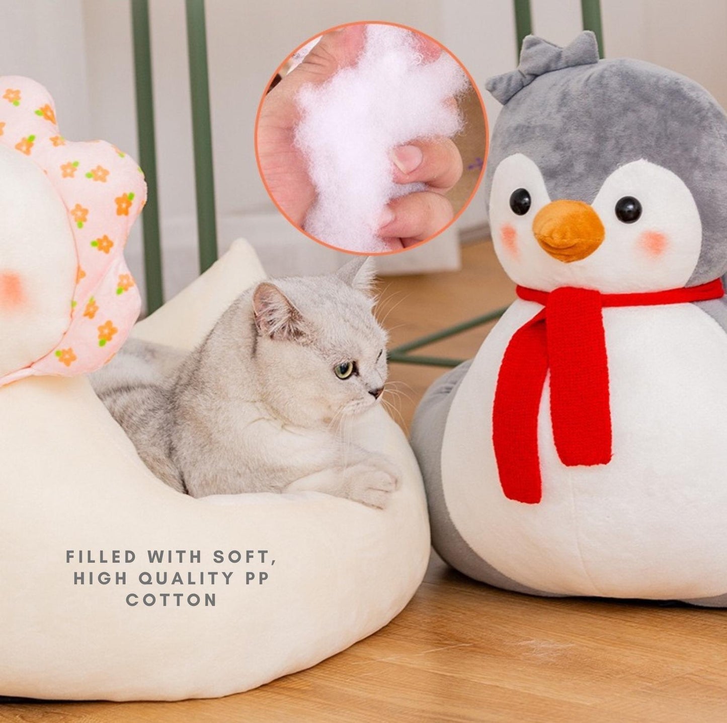 Cute Animal Collection Cat Bed Dog Bed - {{product.type}} - PawPawUp