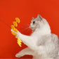 ZeZe Cute Felt Wool Cat Stick Cat Toys - {{product.type}} - PawPawUp