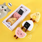 Adorable Rice Ball-Style Plush Cat Toy Set of 3 with Bells and Catnip - {{product.type}} - PawPawUp