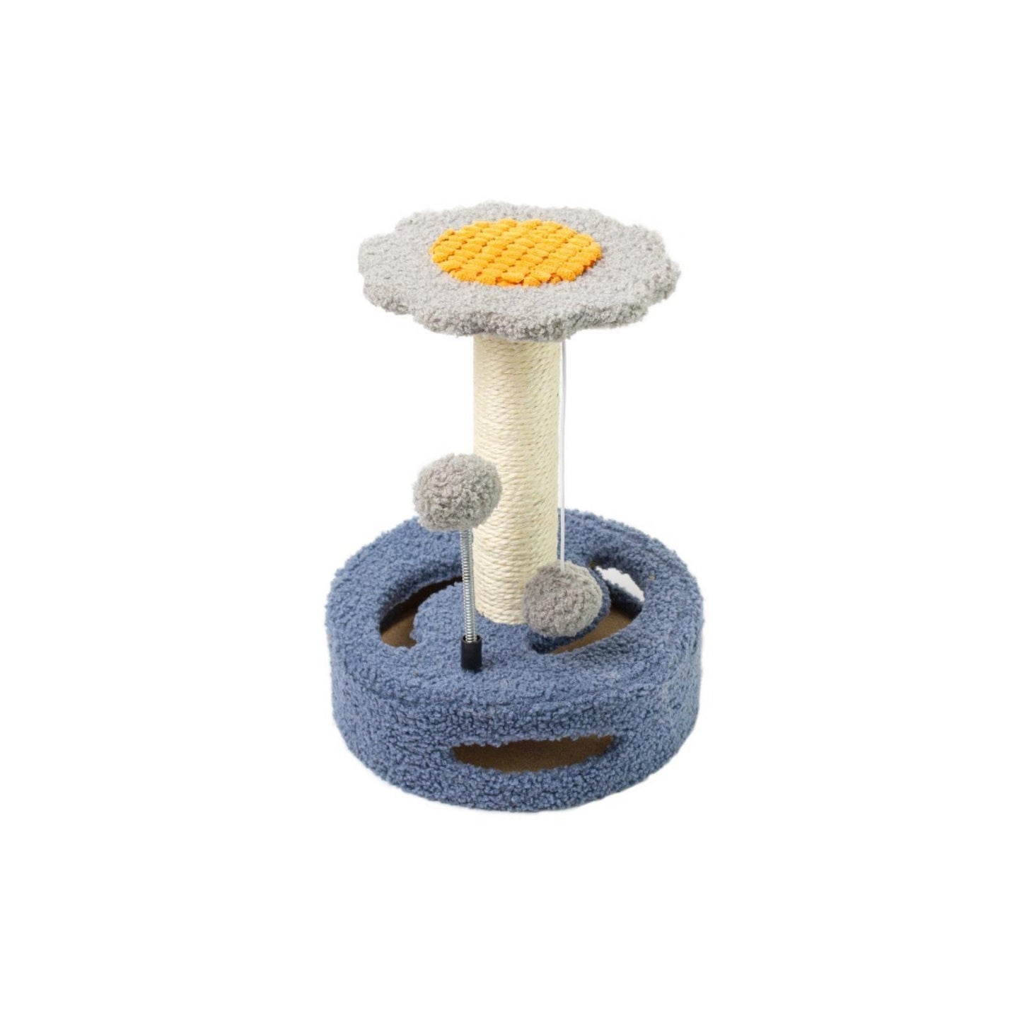 Sunflower Style Small Cat Tree with Scratching Post - {{product.type}} - PawPawUp