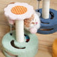 Sunflower Style Small Cat Tree with Scratching Post - {{product.type}} - PawPawUp