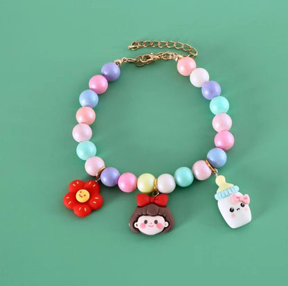 Dreamy Macaron Adjustable Cartoon Pendant Pet Collar - {{product.type}} - PawPawUp