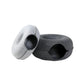 All-Season Donut-Shaped Felt Tunnel Cat Bed - {{product.type}} - PawPawUp