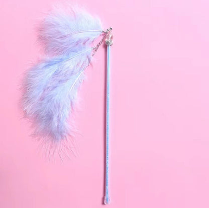 Fairy Feather Tassel Teaser Set (3-piece set ) Cat Stick Set Cat Toys - {{product.type}} - PawPawUp