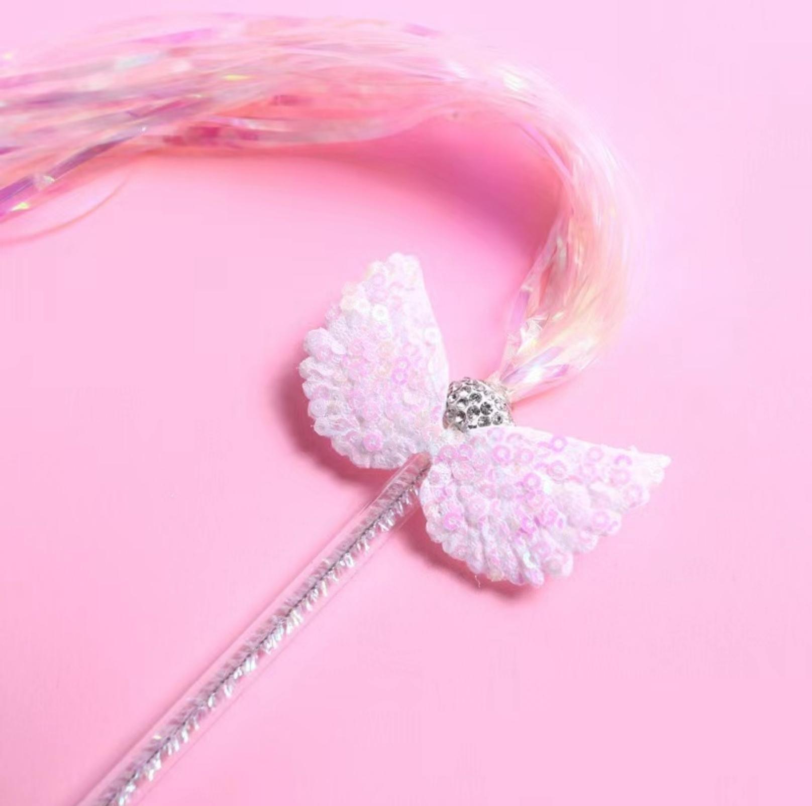 Fairy Feather Tassel Teaser Set (3-piece set ) Cat Stick Set Cat Toys - {{product.type}} - PawPawUp