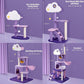 Fantasy Series Climbing Frame Cat Tree - Sparkling and cloudy - {{product.type}} - PawPawUp