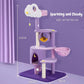 Fantasy Series Climbing Frame Cat Tree - Sparkling and cloudy - {{product.type}} - PawPawUp