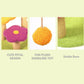 Flower Petal Cat Tree Multi-Platforms with Bed and Scratching Posts - {{product.type}} - PawPawUp
