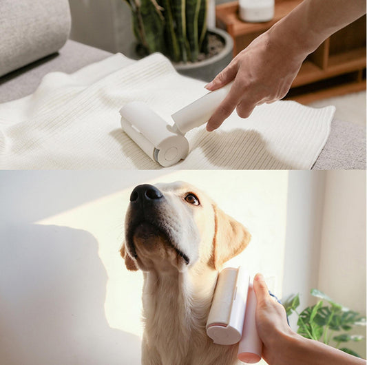 Fold-able Pet Hair Remover Lint Roller - {{product.type}} - PawPawUp