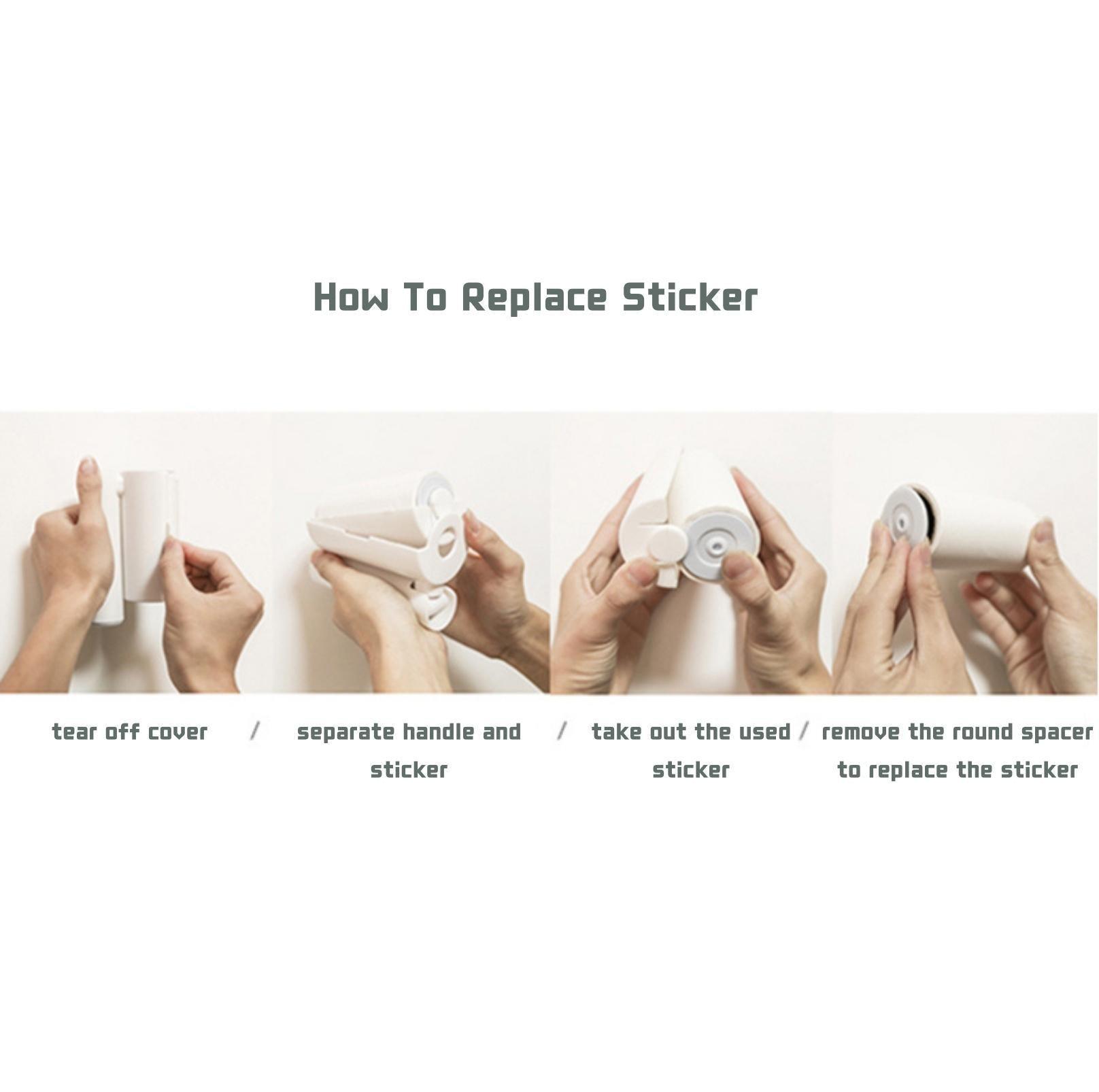 Fold-able Pet Hair Remover Lint Roller - {{product.type}} - PawPawUp
