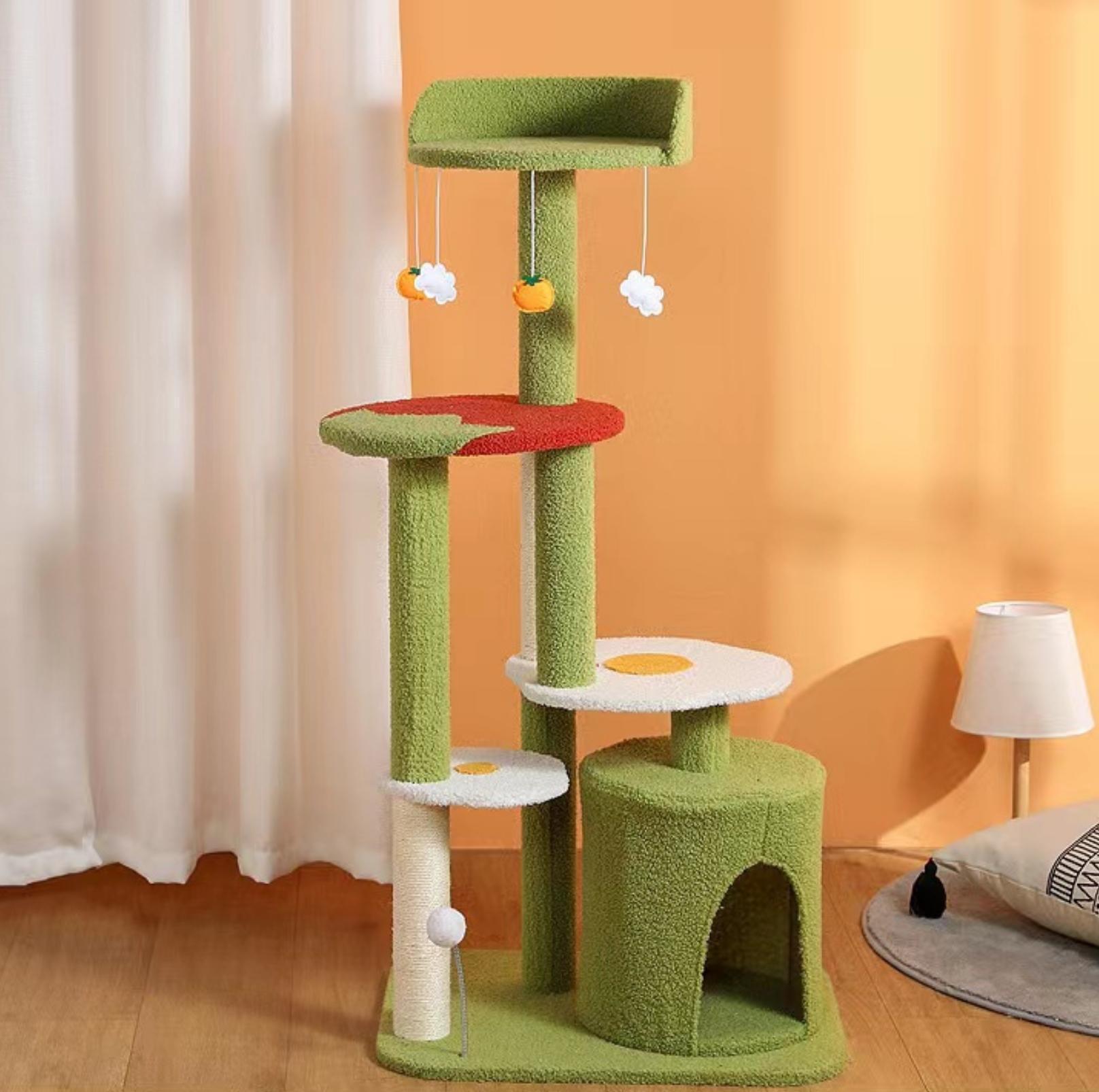 Large cat climbing frames best sale