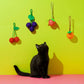 ZeZe "Fruit Party“ Hangable Natural Sisal Cat Toys Chasing And Chewing Balls - {{product.type}} - PawPawUp