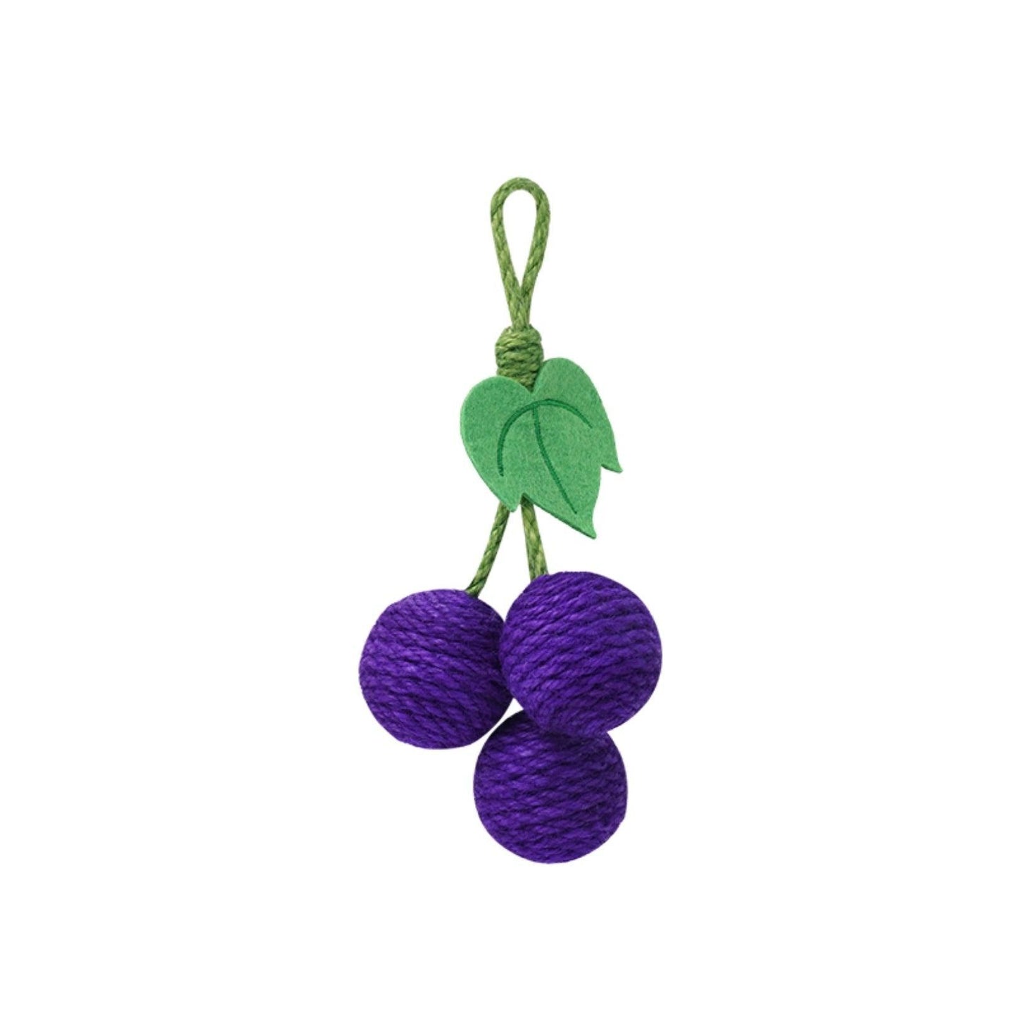 ZeZe "Fruit Party“ Hangable Natural Sisal Cat Toys Chasing And Chewing Balls - {{product.type}} - PawPawUp