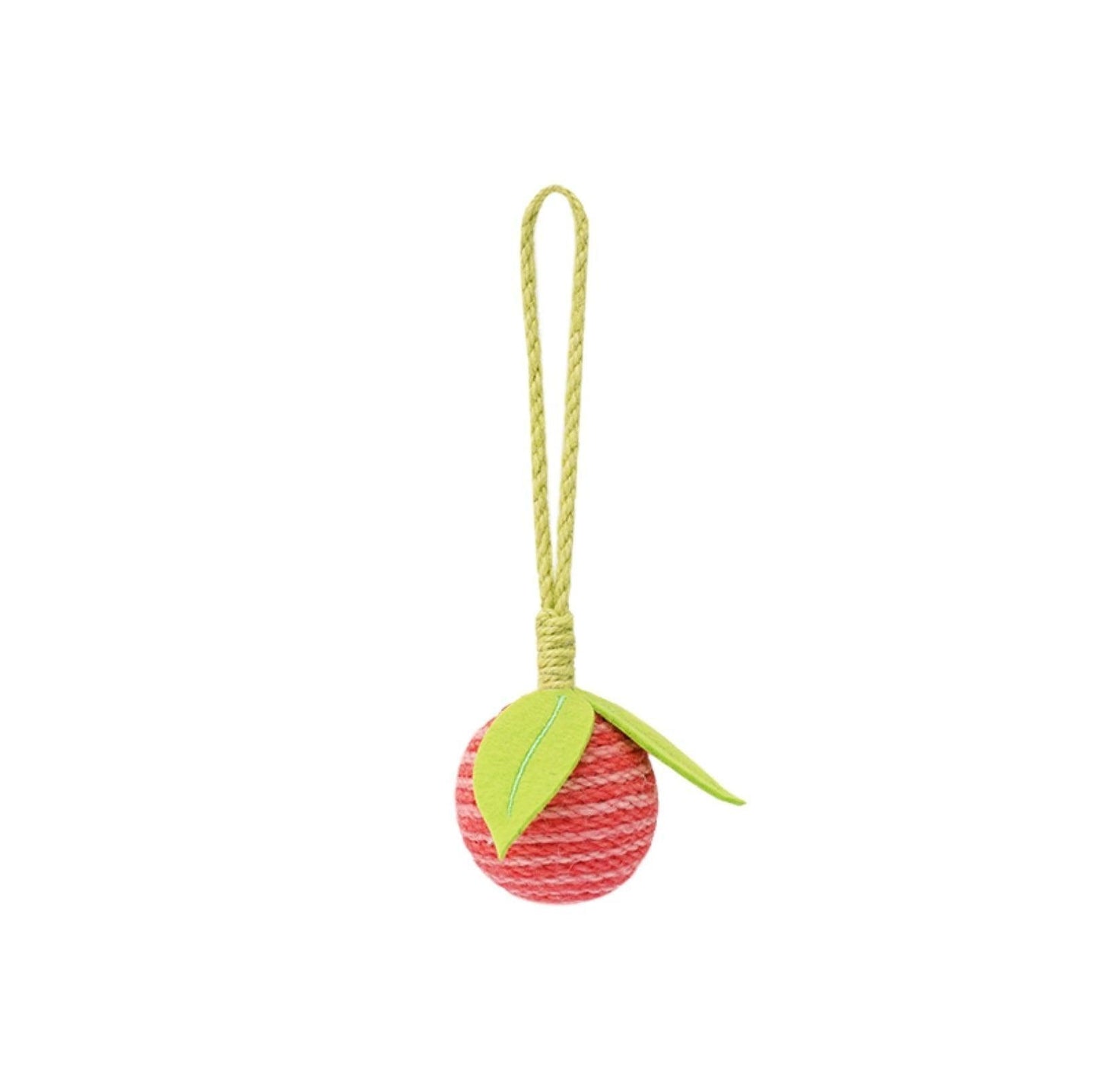 ZeZe "Fruit Party“ Hangable Natural Sisal Cat Toys Chasing And Chewing Balls - {{product.type}} - PawPawUp