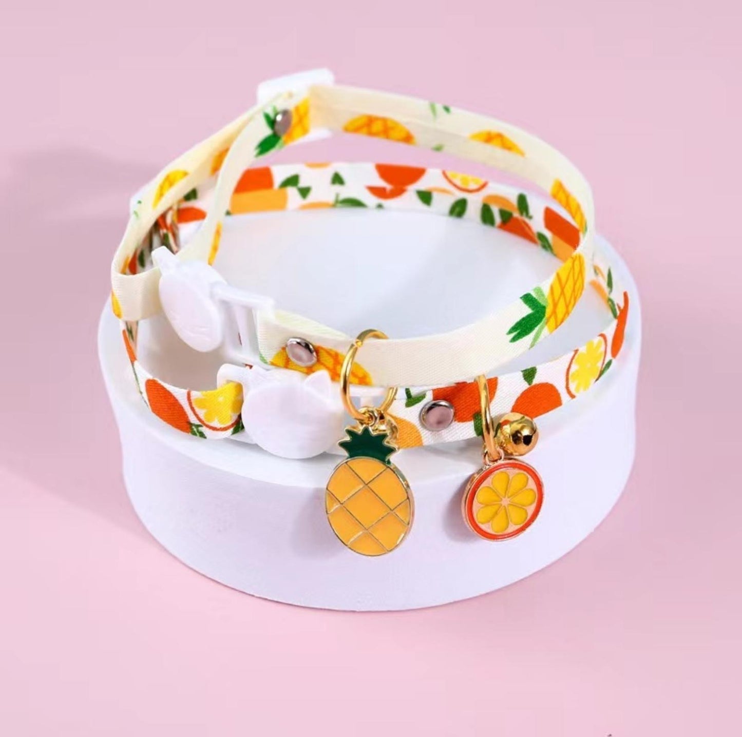 Fruit Series Pendant Style Adjustable Pet Collar - {{product.type}} - PawPawUp
