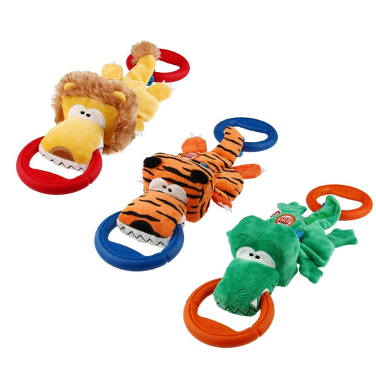 GiGwi Iron Grip - Plush Tug Toy for Dogs - {{product.type}} - PawPawUp