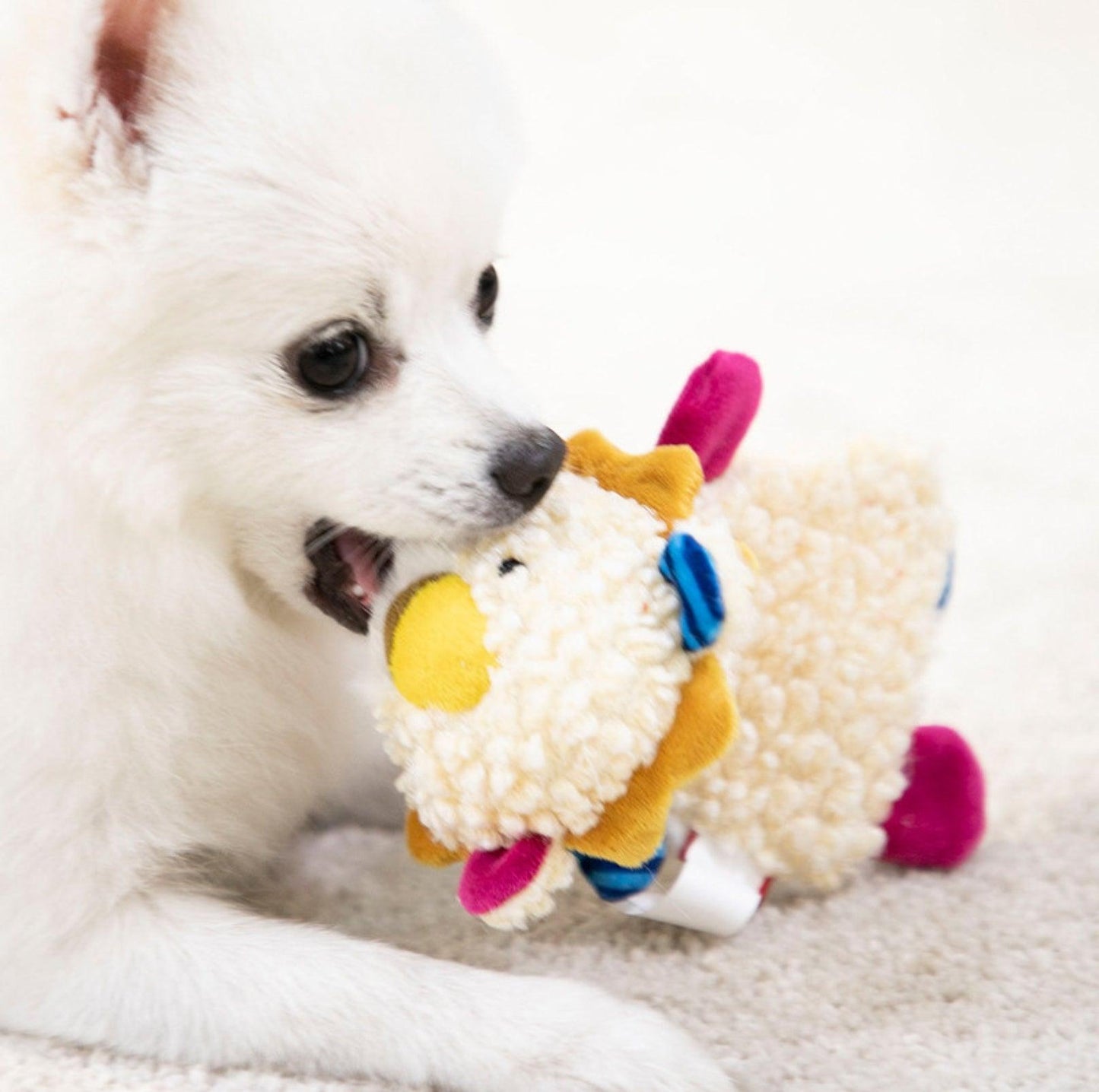 GiGwi Plush Knit - Squeaky and Crackling Interactive Dog Toy - {{product.type}} - PawPawUp