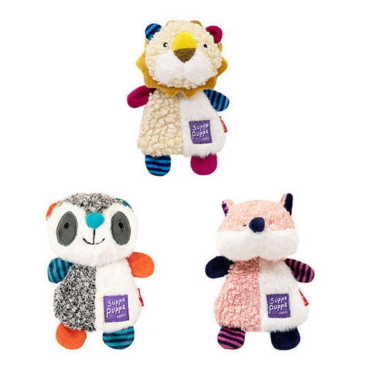 GiGwi Plush Knit - Squeaky and Crackling Interactive Dog Toy - {{product.type}} - PawPawUp