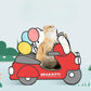 Hello Kitty Series Motorcycle Corrugated Paper Cat Scratcher - {{product.type}} - PawPawUp