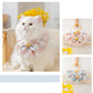 JK Style Cute Pet Bib With Lace and Bow Decors Pet Accessories - {{product.type}} - PawPawUp