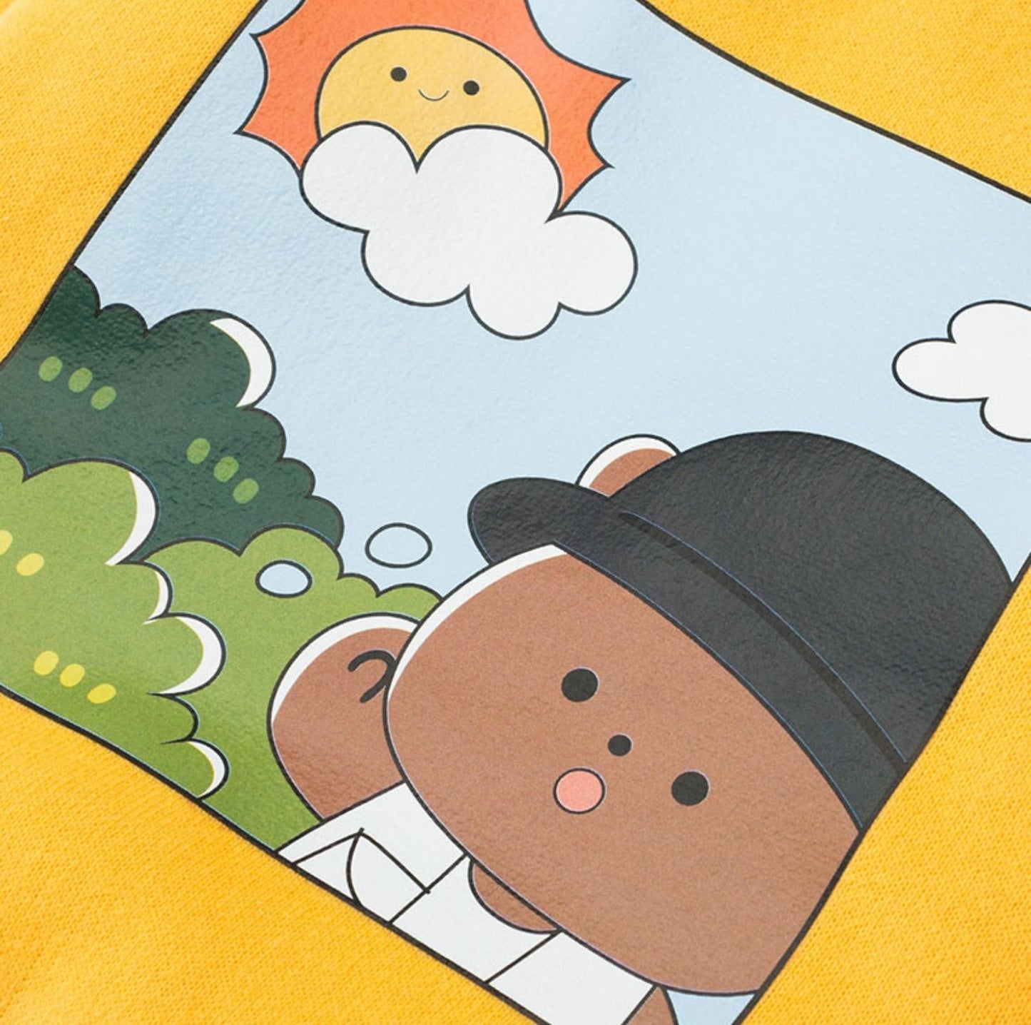 "Kindergarten Bear" Cartoon Pet T-shirt With Hood Pet Apparels - {{product.type}} - PawPawUp