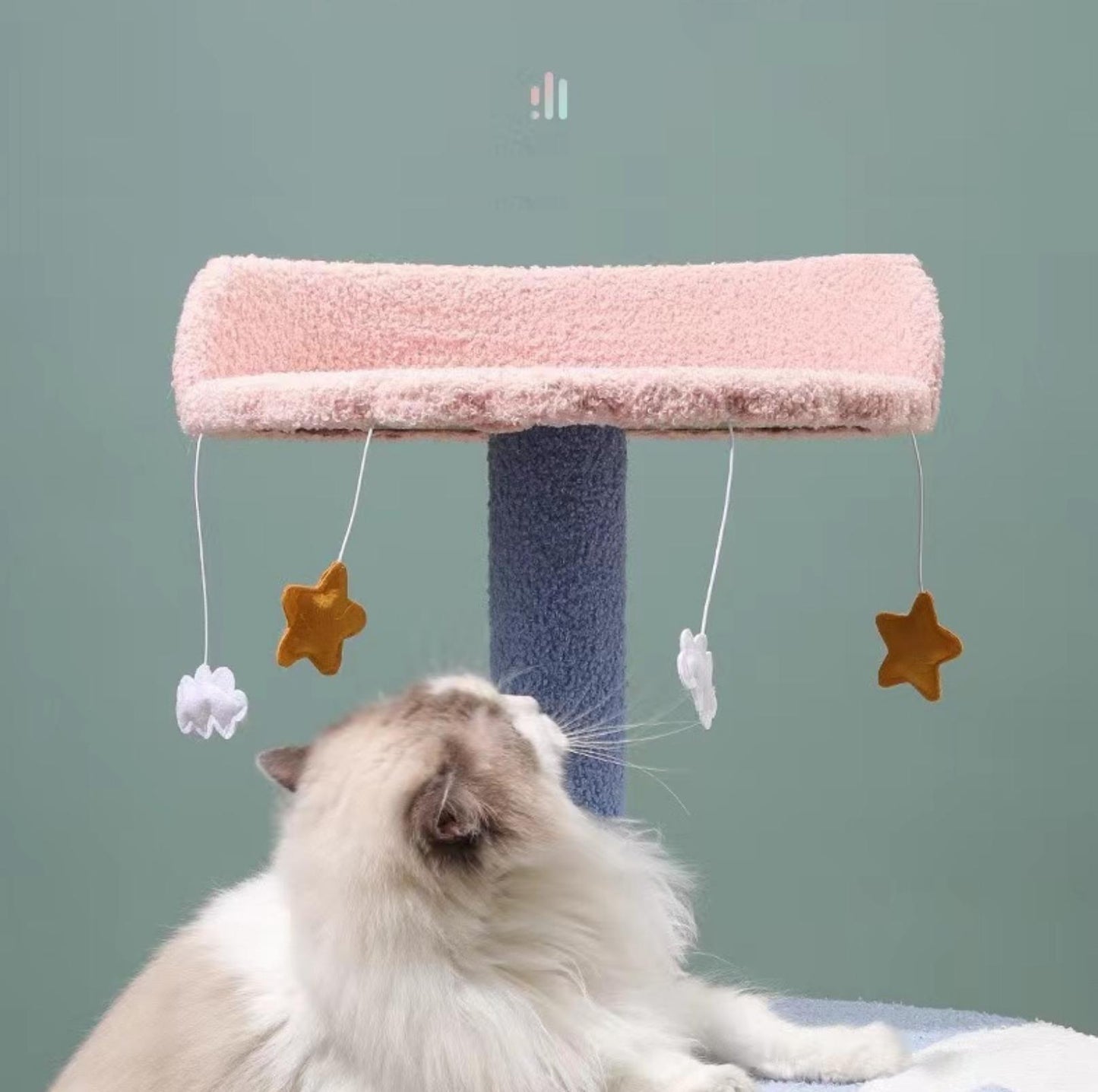 Stylish Cat Tree Climbing Frame with Scratching Posts - 'Enjoy The Sea' - {{product.type}} - PawPawUp