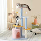 Stylish Cat Tree Climbing Frame with Scratching Posts - 'Enjoy The Sea' - {{product.type}} - PawPawUp