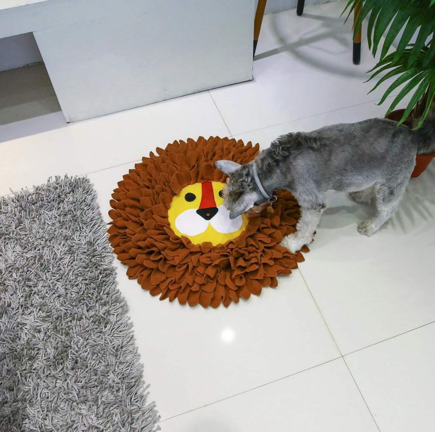 Lion Snuffle Mat - Engaging Snuffle Toy for Dogs - {{product.type}} - PawPawUp