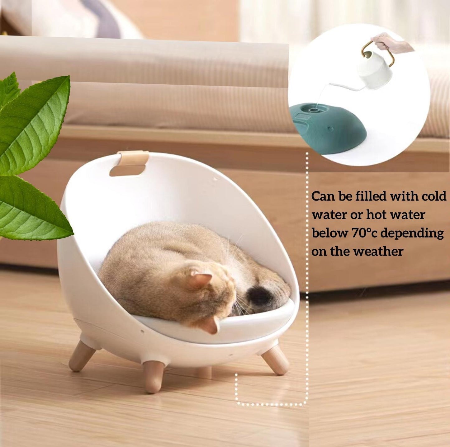 Makesure DAFU 4in1 Cat Bed Sofa with Hanging Stripe and Cushion - {{product.type}} - PawPawUp