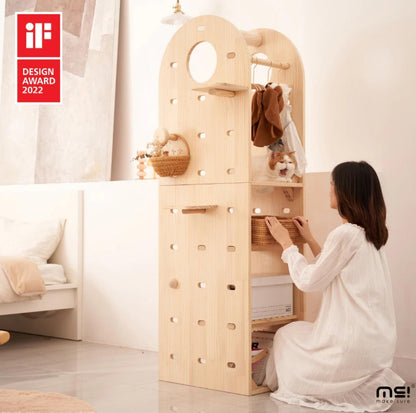 Makesure Luxury Wooden Cat Tree Cat Furniture - {{product.type}} - PawPawUp