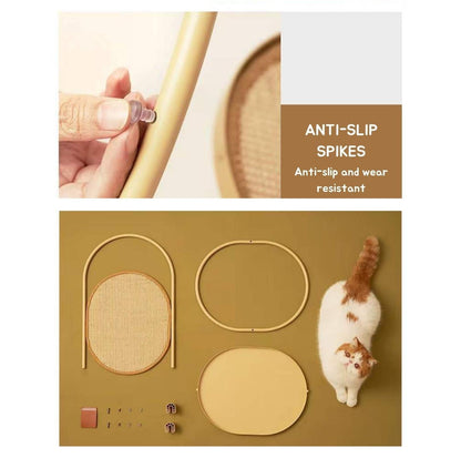 Makesure Multifunctional Cat Scratcher | Sisal Standing Scratching Board - {{product.type}} - PawPawUp