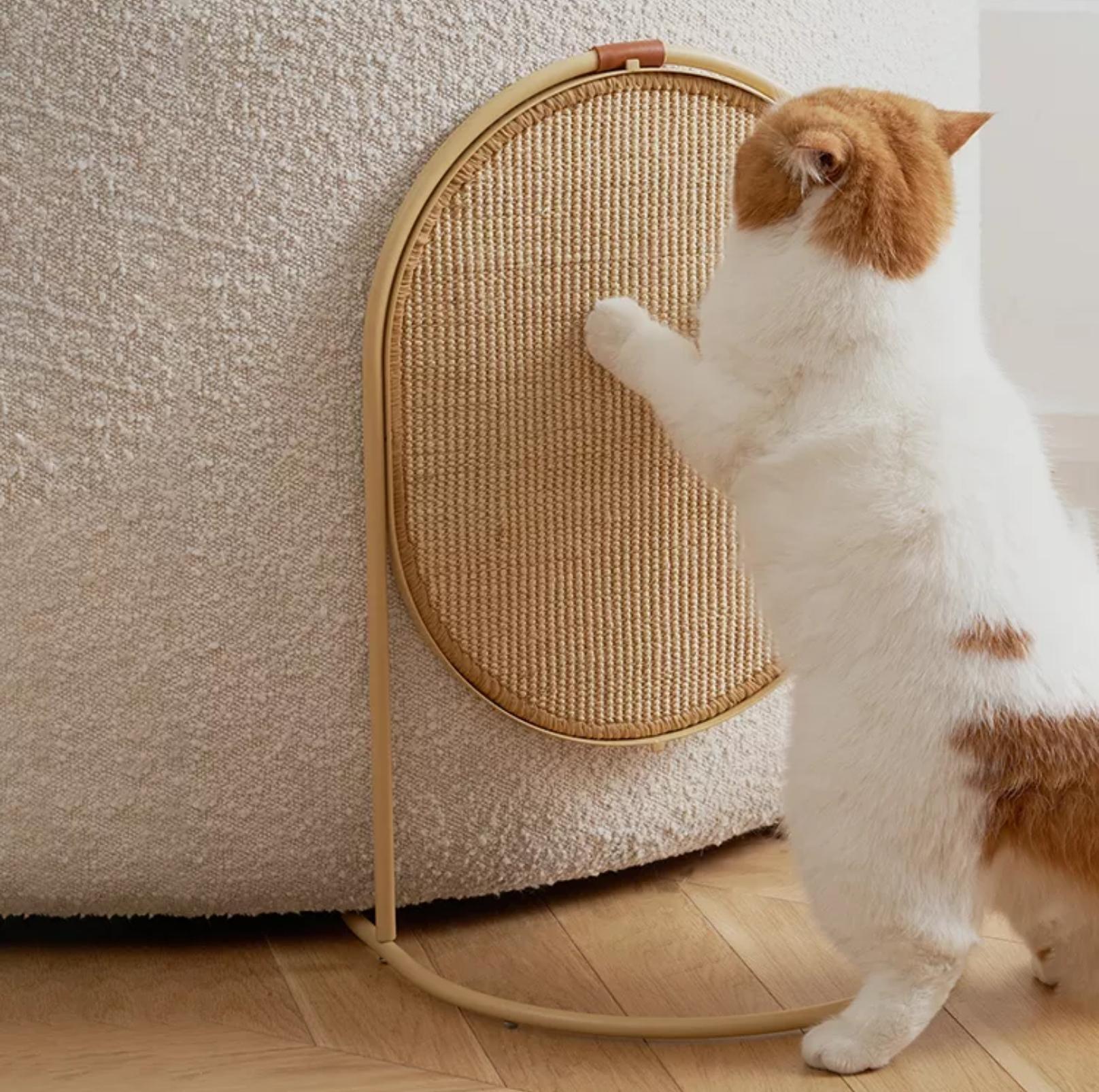 Makesure Multifunctional Cat Scratcher | Sisal Standing Scratching Board - {{product.type}} - PawPawUp