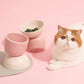 Makesure Sugar Bean Ceramic Double Pet Bowls For Cat and Small Dogs - {{product.type}} - PawPawUp