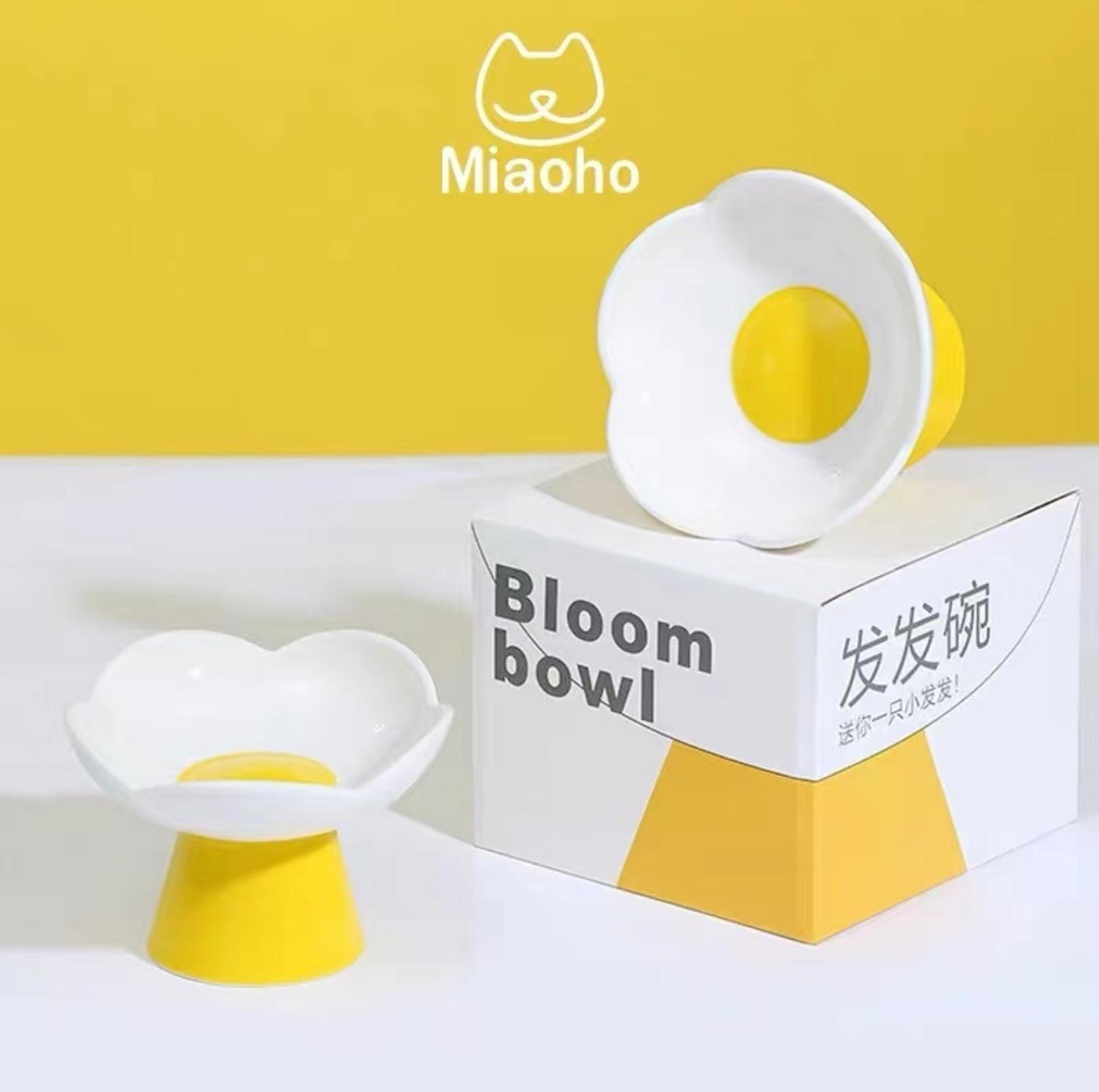 Miaoho Ceramic Bloom Cat Bowls Small Dog Bowls - {{product.type}} - PawPawUp