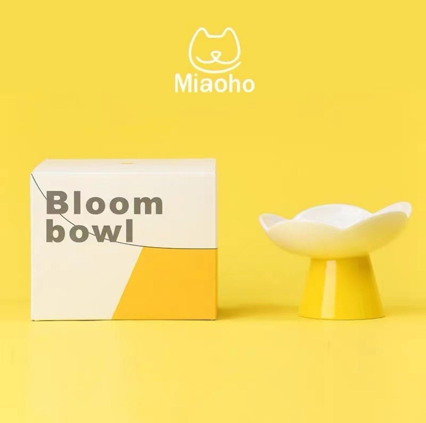 Miaoho Ceramic Bloom Cat Bowls Small Dog Bowls - {{product.type}} - PawPawUp