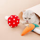 Miaoho Mushroom Shaped Catnip Cat Toys - {{product.type}} - PawPawUp