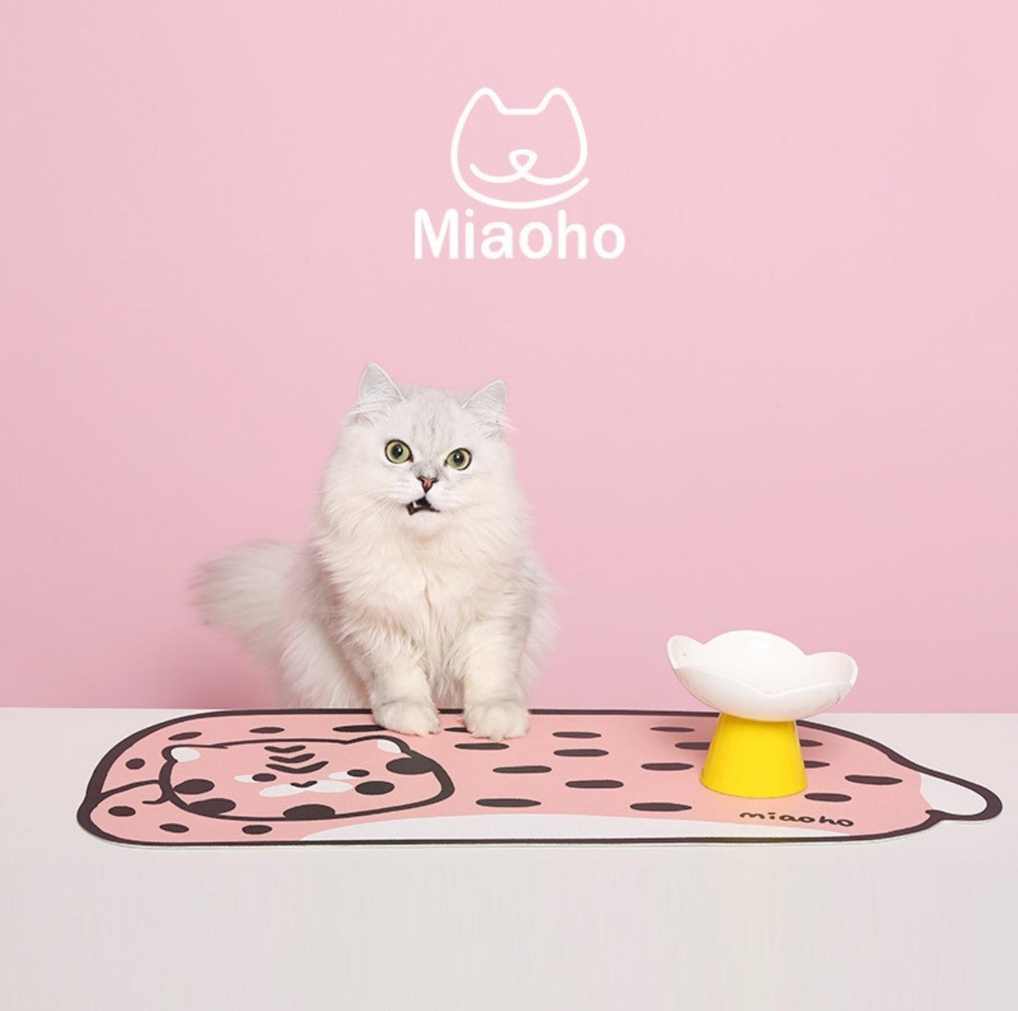 Miaoho Tiger Style Water-Proof PVC Pet Food Mat - {{product.type}} - PawPawUp