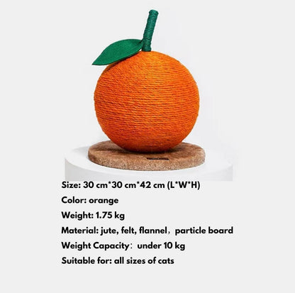 Vetreska Mini Orange Cat Scratcher - {{product.type}} - PawPawUp