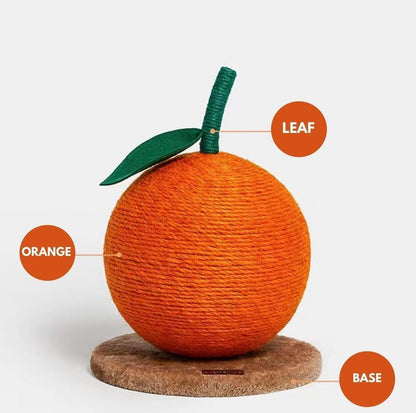 Vetreska Mini Orange Cat Scratcher - {{product.type}} - PawPawUp
