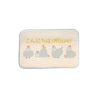 MissPet Summer Pet Sleeping Mat Made With Cool Feeling Silk Cat Bed Dog Bed - {{product.type}} - PawPawUp