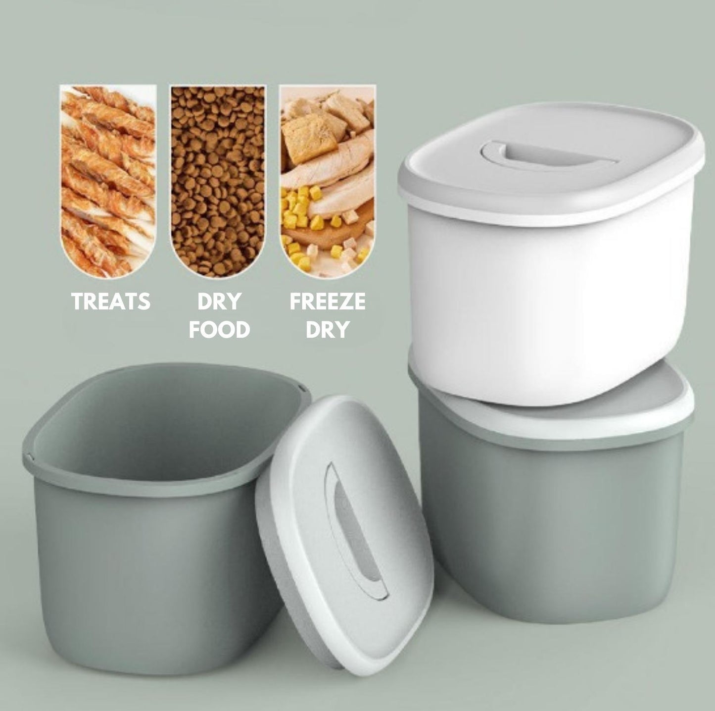 Mousse Pet Food Container Food Storage - {{product.type}} - PawPawUp