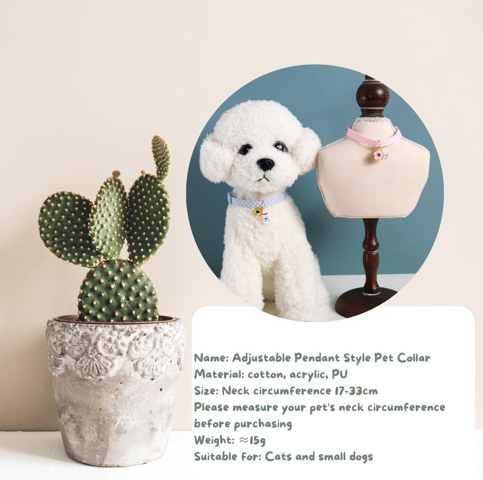 Pendant Style Adjustable Pet Collar - {{product.type}} - PawPawUp