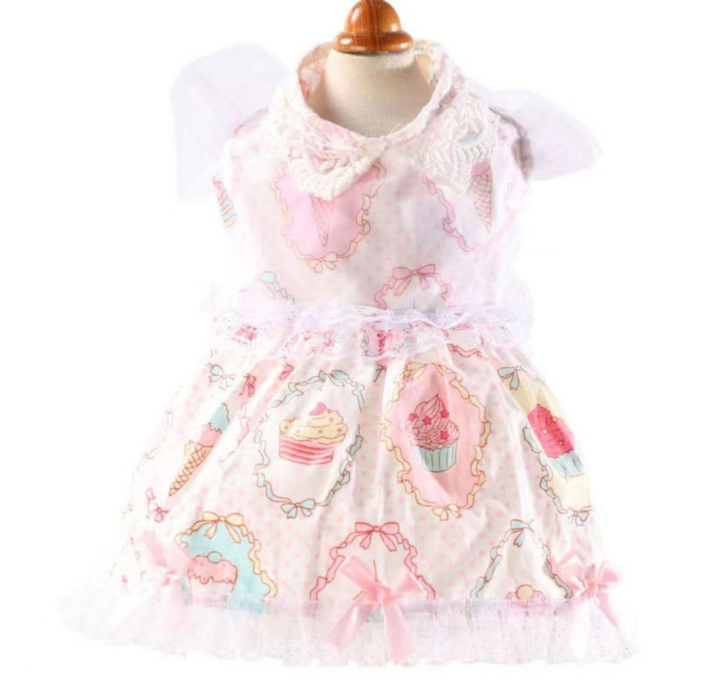 Pet Ice Cream Summer Dress - {{product.type}} - PawPawUp