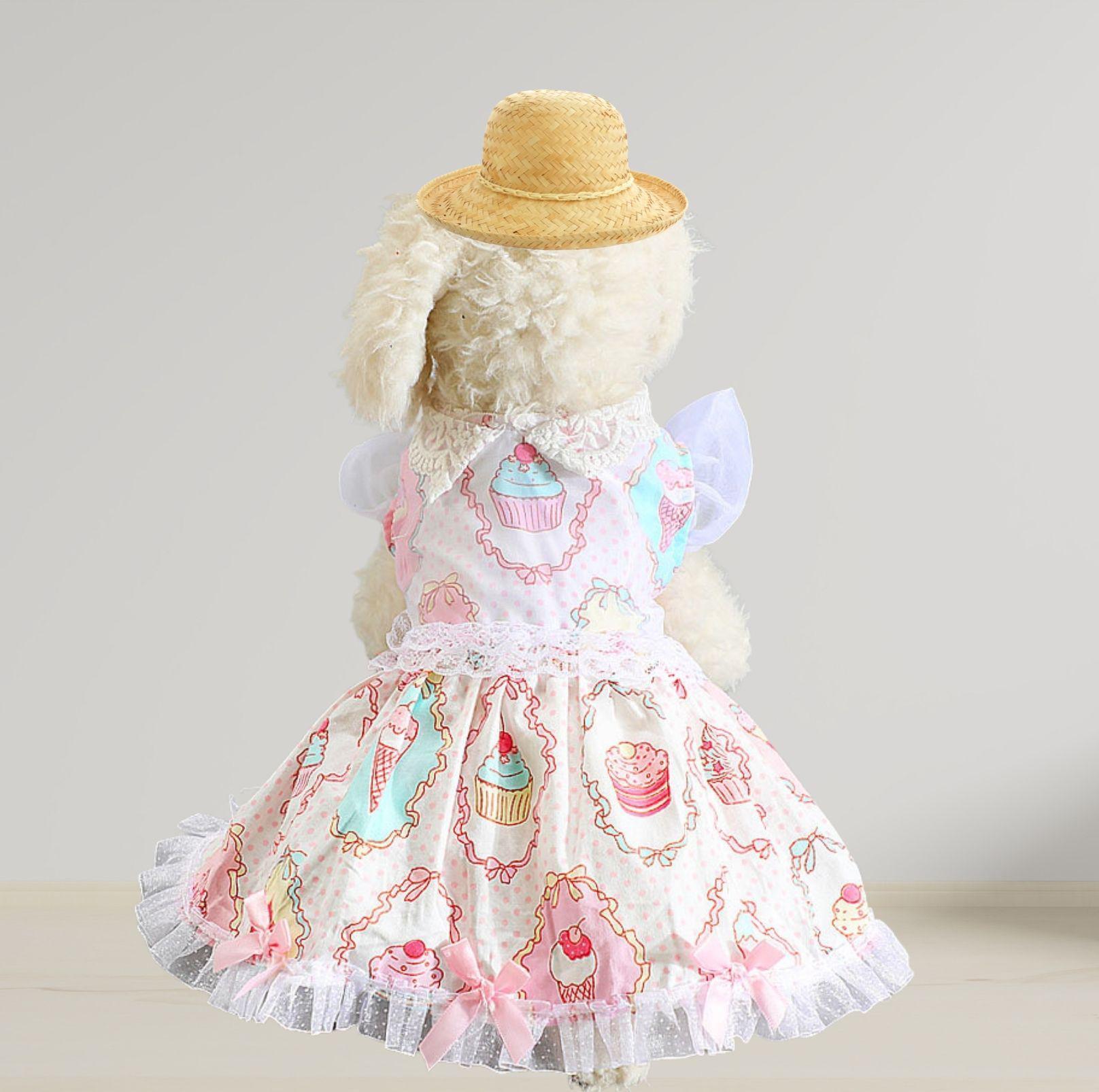 Pet Ice Cream Summer Dress - {{product.type}} - PawPawUp