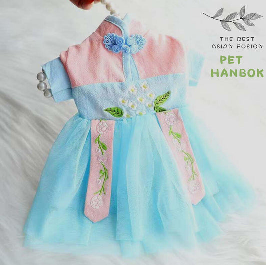 Pet Summer Hanfu - {{product.type}} - PawPawUp