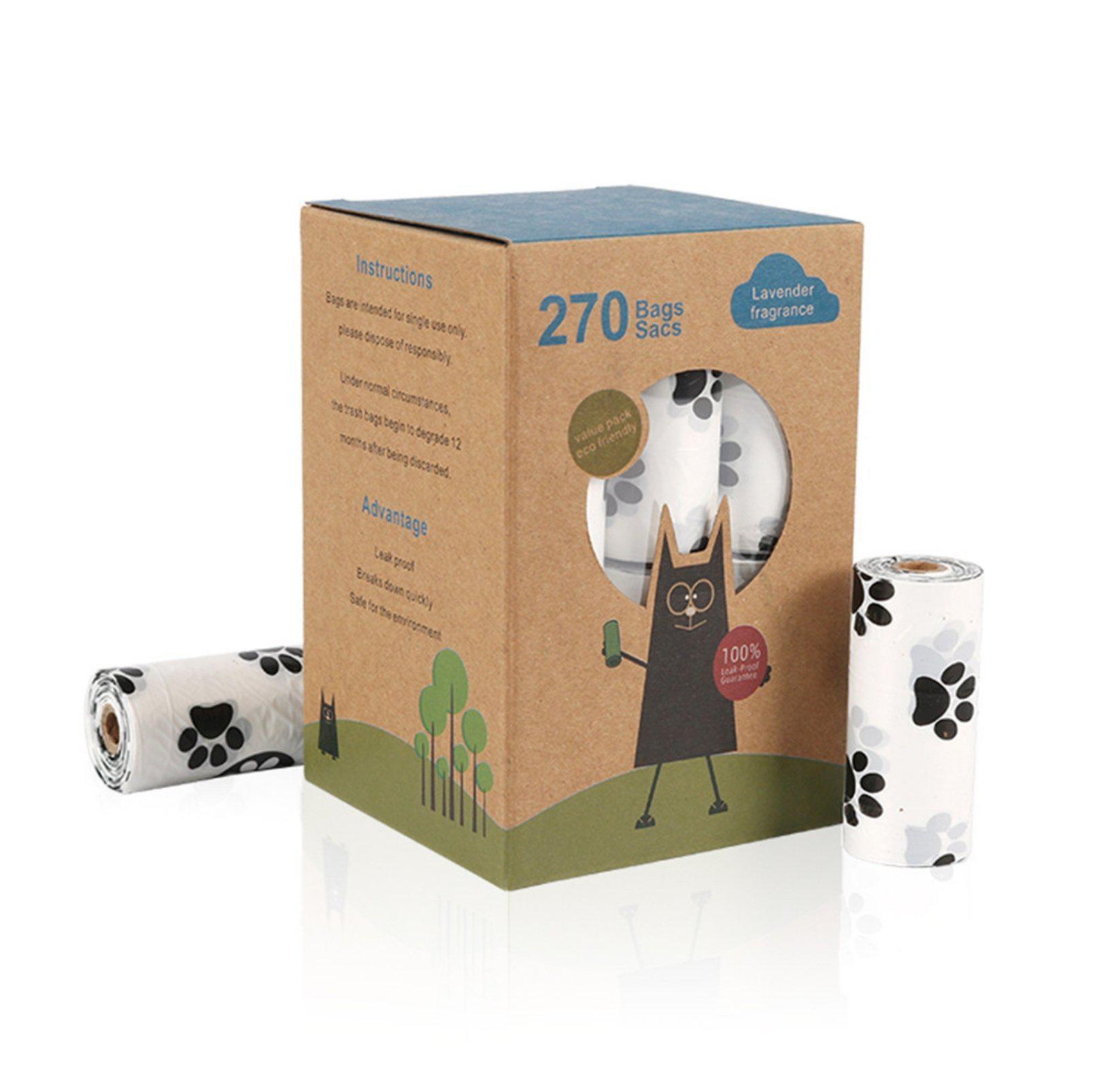 Pet Waste Bag (poop bag) 18 Rolls EPI Biodegradable - {{product.type}} - PawPawUp