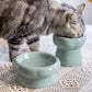 Petal Style Ceramic Cat Bowls and Small Dog Bowls - {{product.type}} - PawPawUp