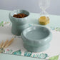 Petal Style Ceramic Cat Bowls and Small Dog Bowls - {{product.type}} - PawPawUp