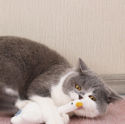 PurLab Cuddle Goose Cat Toy With Catnip - {{product.type}} - PawPawUp