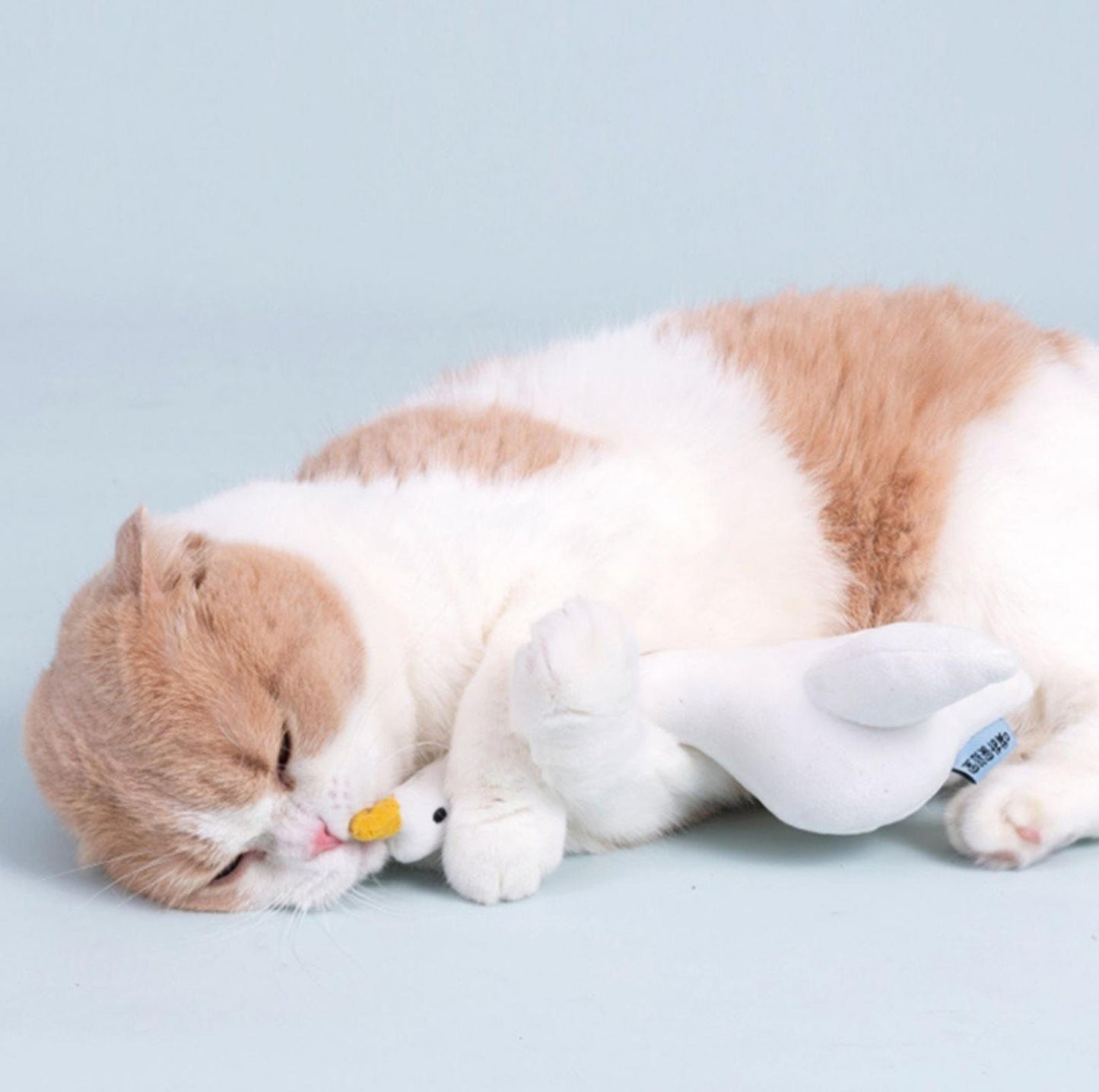 PurLab Cuddle Goose Cat Toy With Catnip - {{product.type}} - PawPawUp